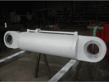 Welded Cylinder ready for final inspection