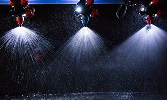 Nozzle filtration